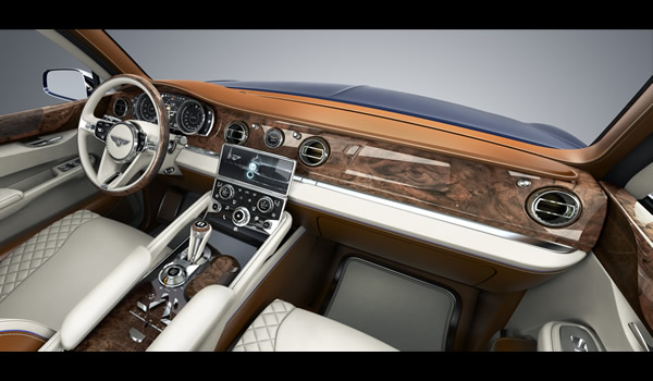 Bentley EXP 9F SUV Concept 2012  interior